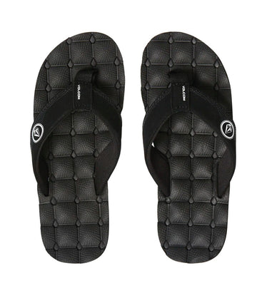 Volcom Recliner Sandal - Black/White